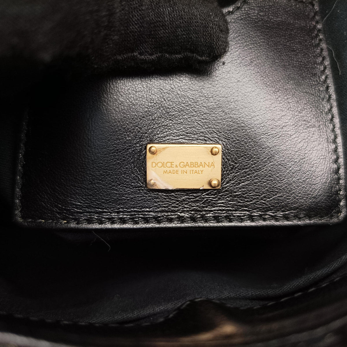 SICILY Black Leather×Crochet 48シシリー ブラック レザー×クロッシェ 48