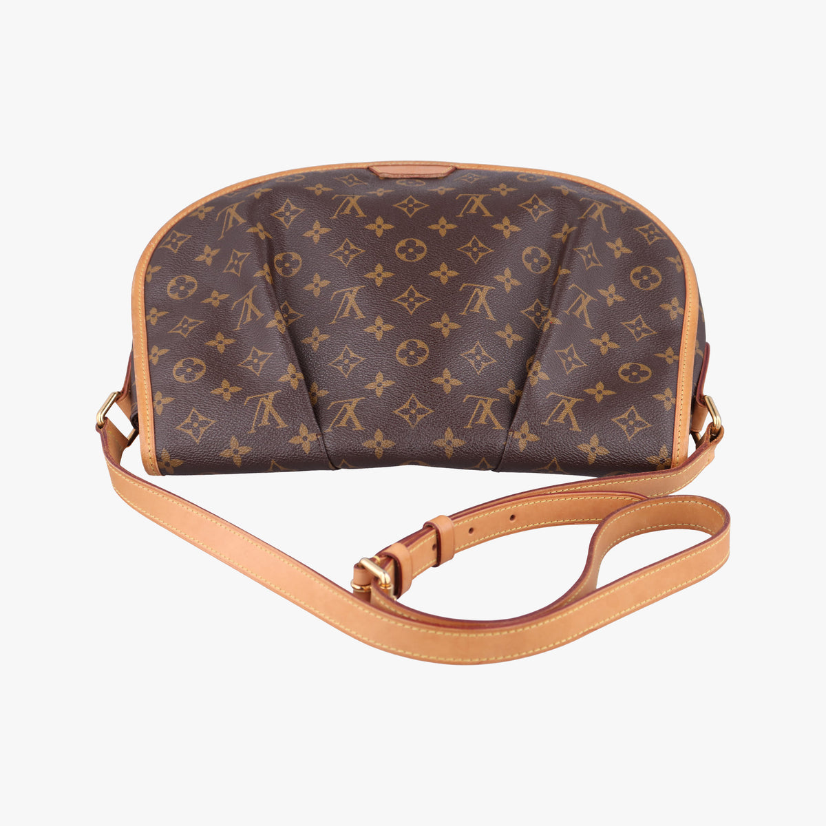 Secondhand Louis Vuitton Menilmontant PM Brown Monogram canvas M40474 shoulderbag | stylenewstar