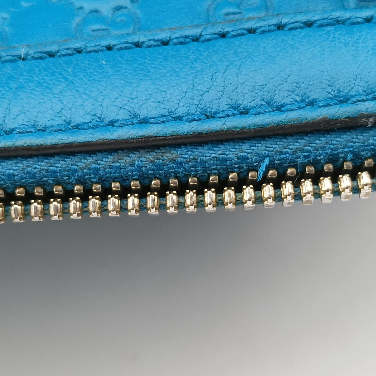 Microguccissima Blue Leather 449654 D021869569マイクログッチシマ ブルー レザー 449654 D021869569