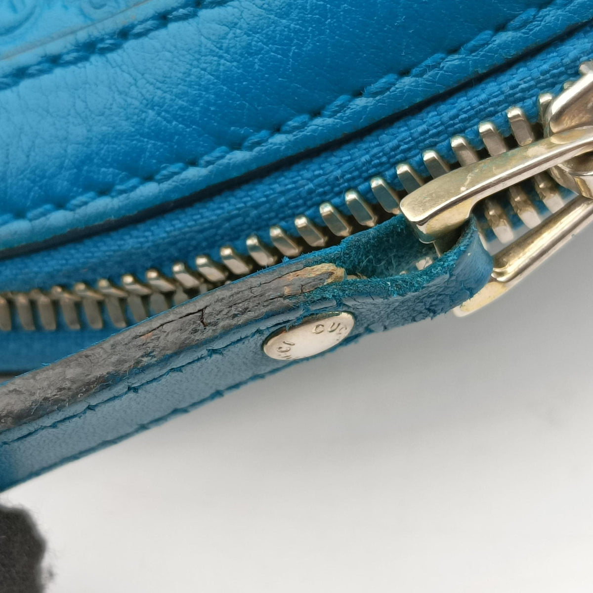 Microguccissima Blue Leather 449654 D021869569マイクログッチシマ ブルー レザー 449654 D021869569