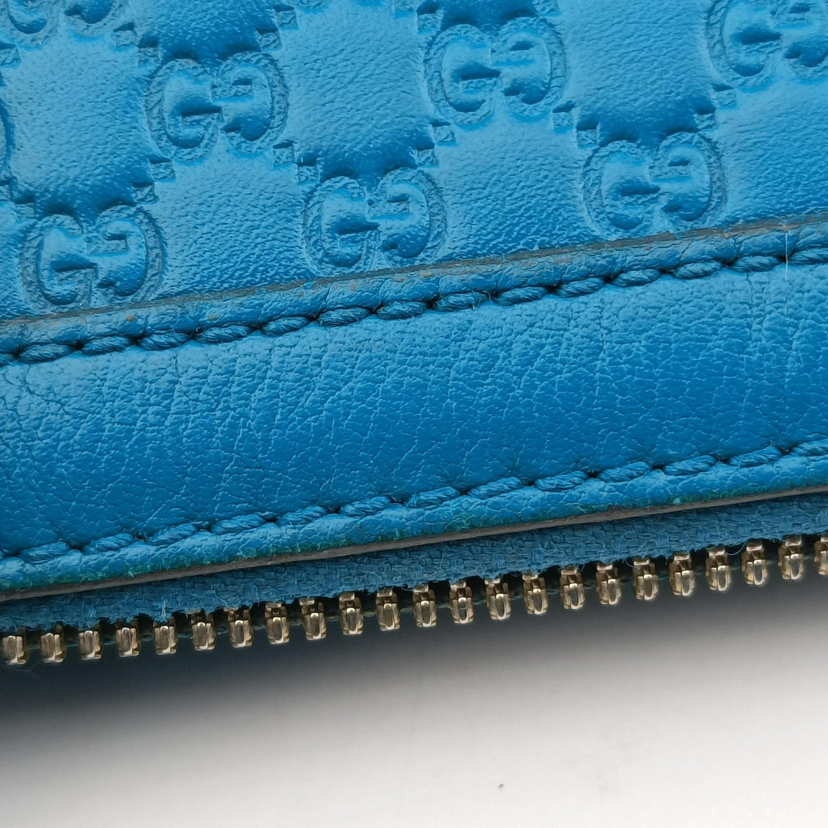 Microguccissima Blue Leather 449654 D021869569マイクログッチシマ ブルー レザー 449654 D021869569