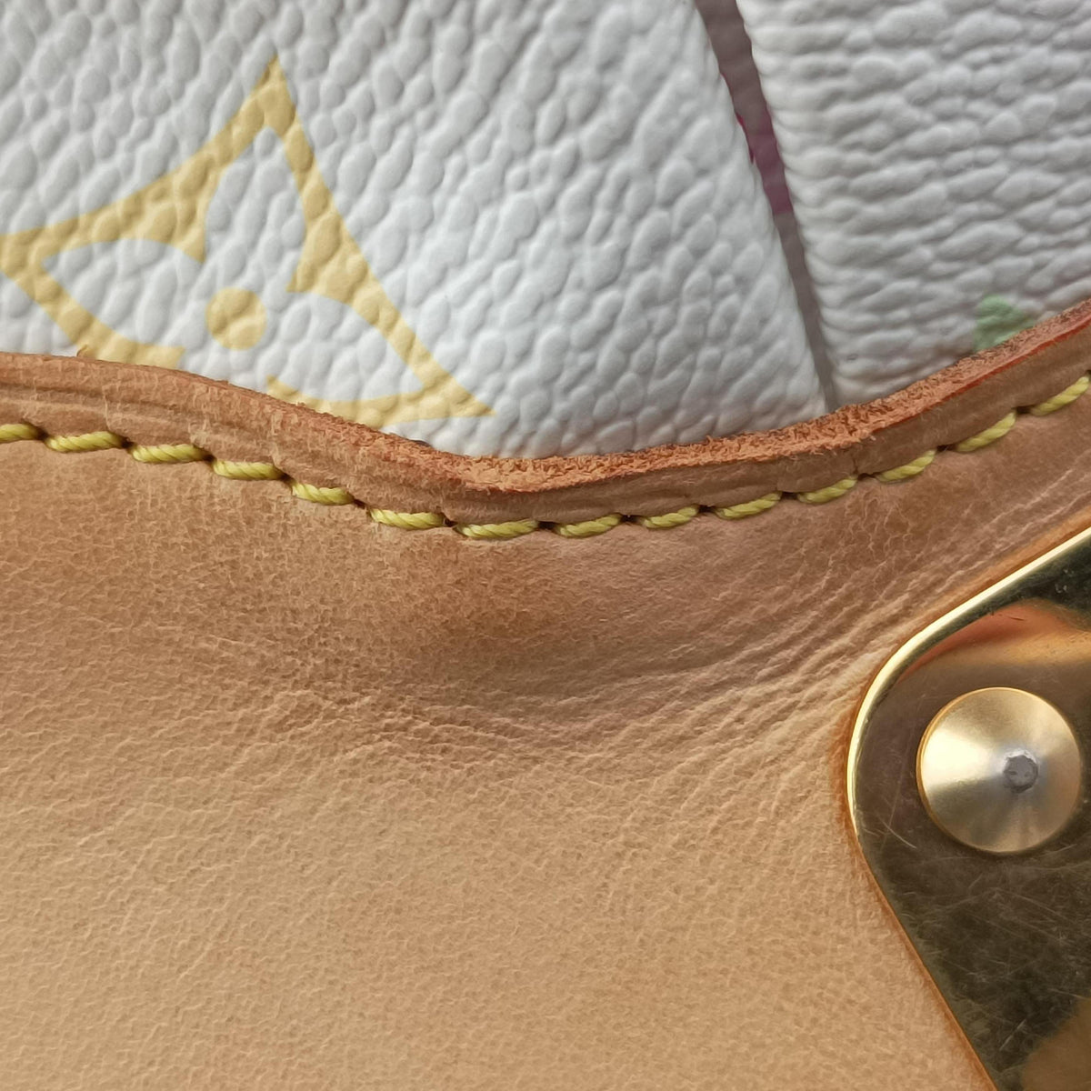 JUDY PM white Monogram Multicolor M40257 Lot number unknownジュディPM ブロン モノグラム マルチカラー M40257 製番不明