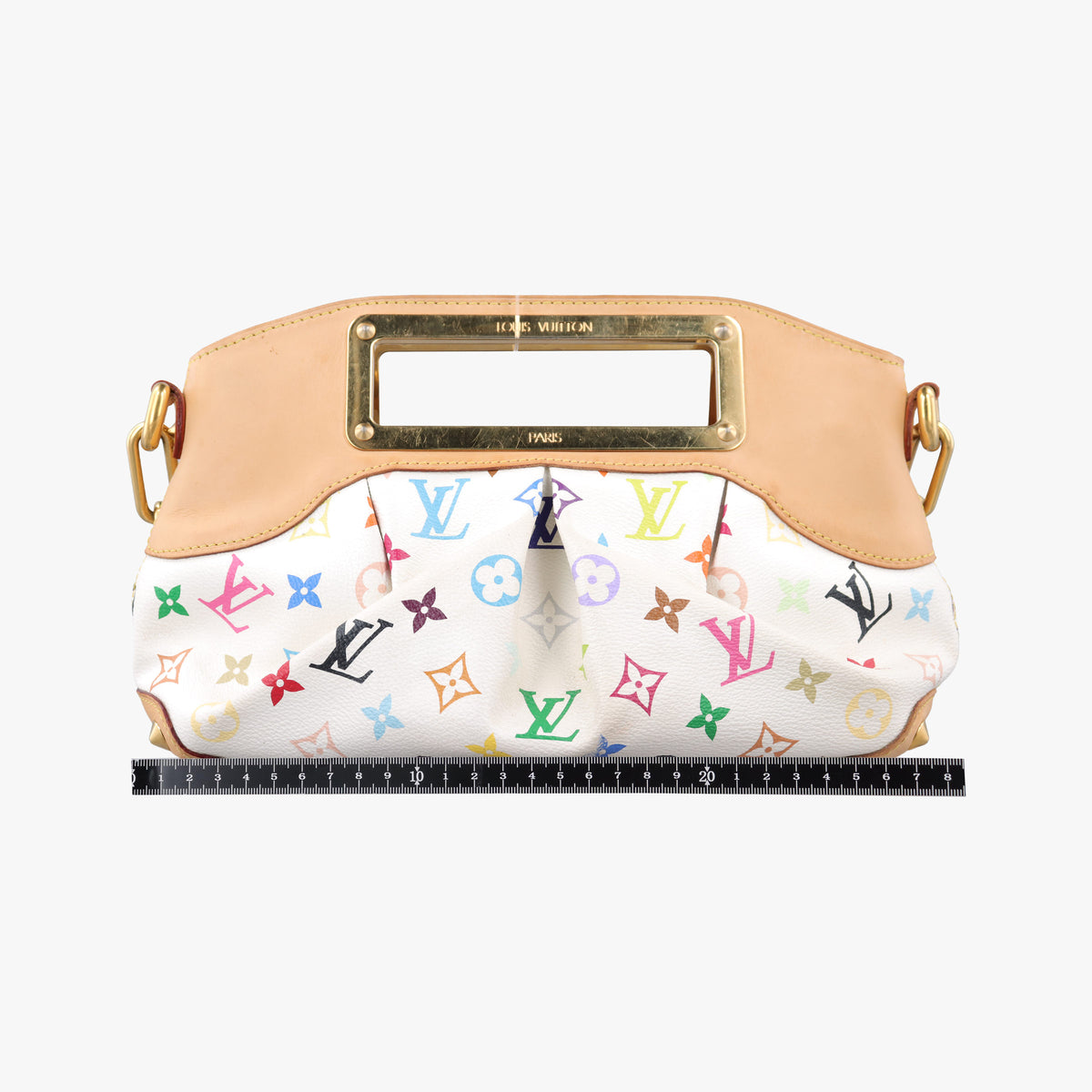 JUDY PM white Monogram Multicolor M40257 Lot number unknownジュディPM ブロン モノグラム マルチカラー M40257 製番不明