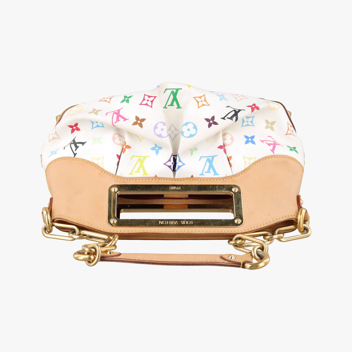 JUDY PM white Monogram Multicolor M40257 Lot number unknownジュディPM ブロン モノグラム マルチカラー M40257 製番不明