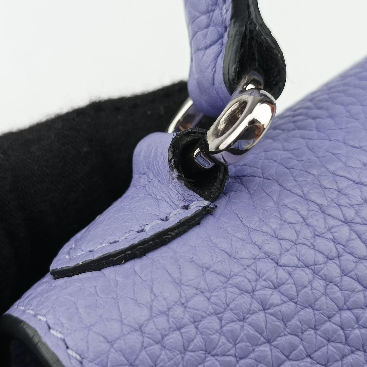 Pre-owned Moynat Rejane Purple leather shoulderbag | stylenewstar