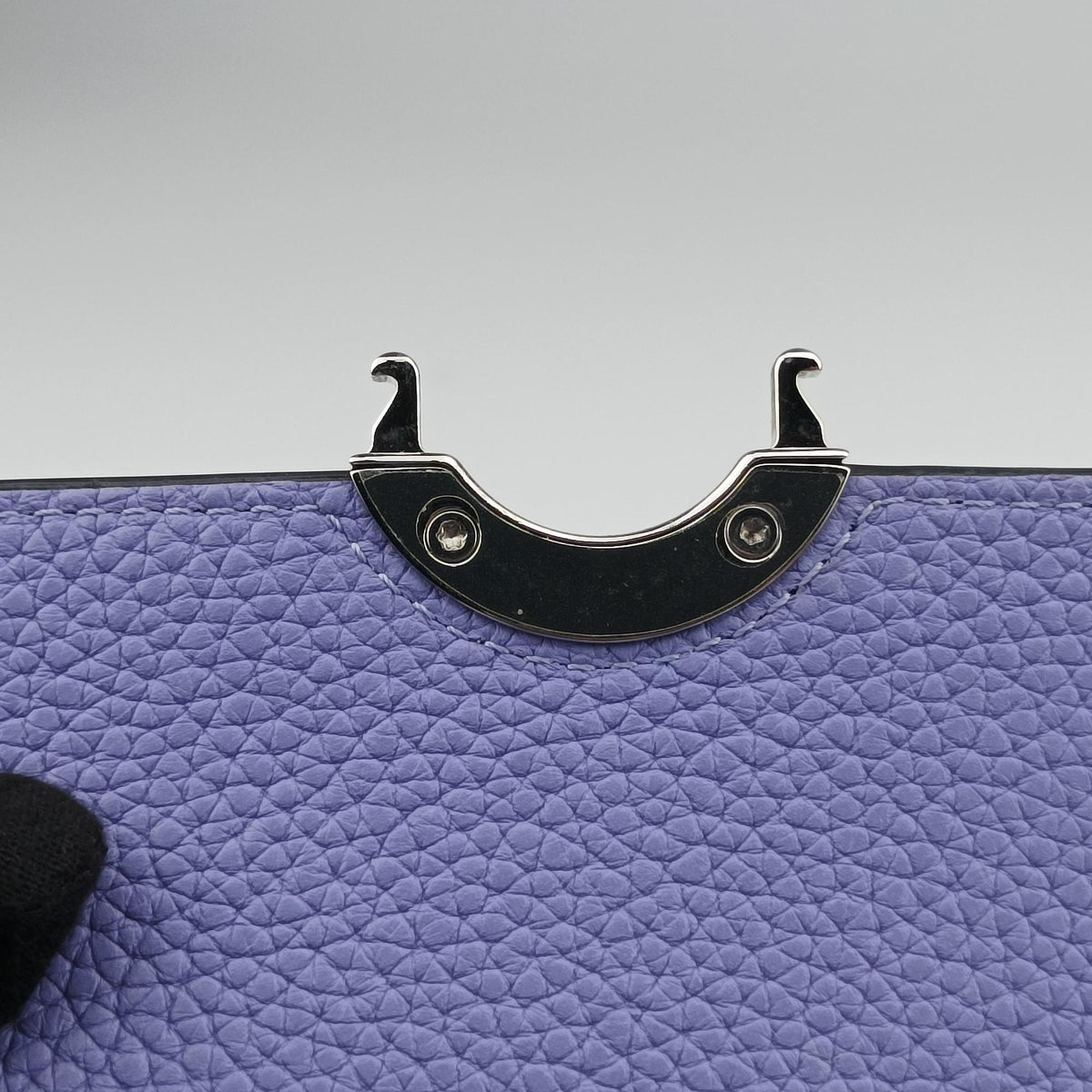 Pre-owned Moynat Rejane Purple leather shoulderbag | stylenewstar