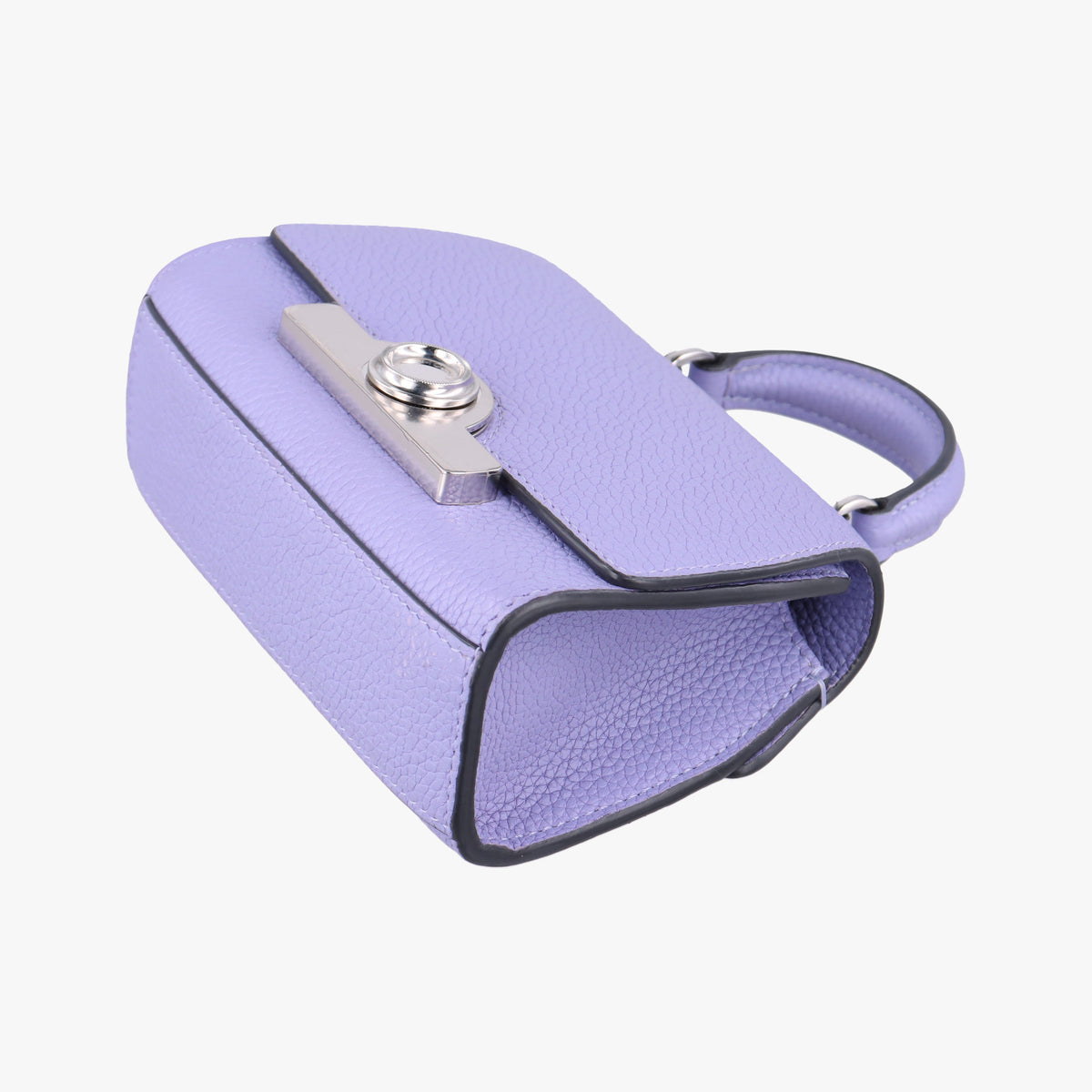 Pre-owned Moynat Rejane Purple leather shoulderbag | stylenewstar