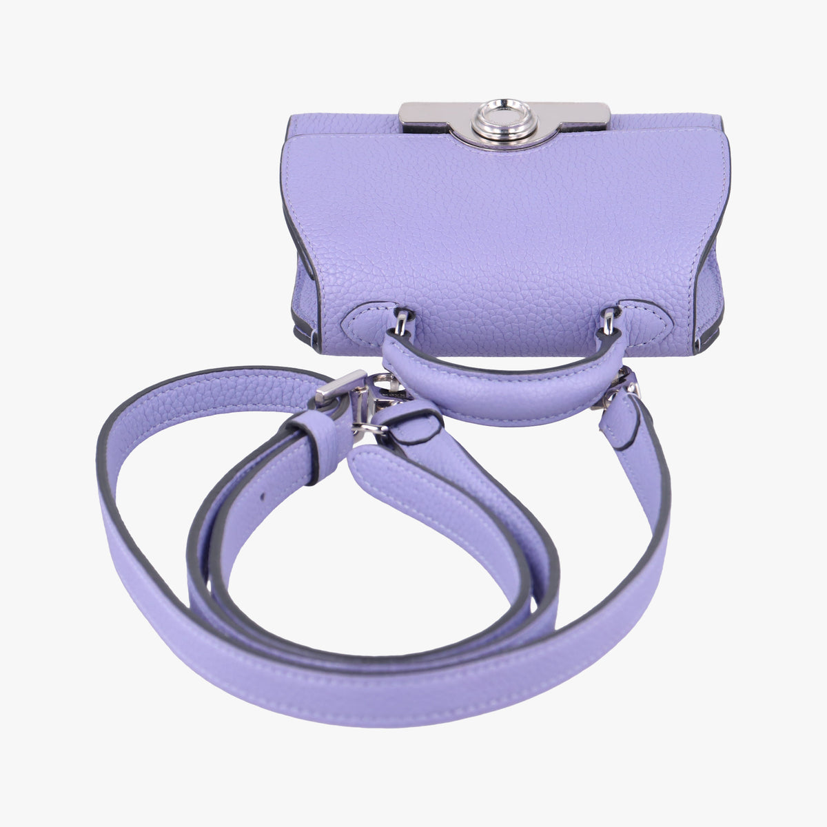Pre-owned Moynat Rejane Purple leather shoulderbag | stylenewstar
