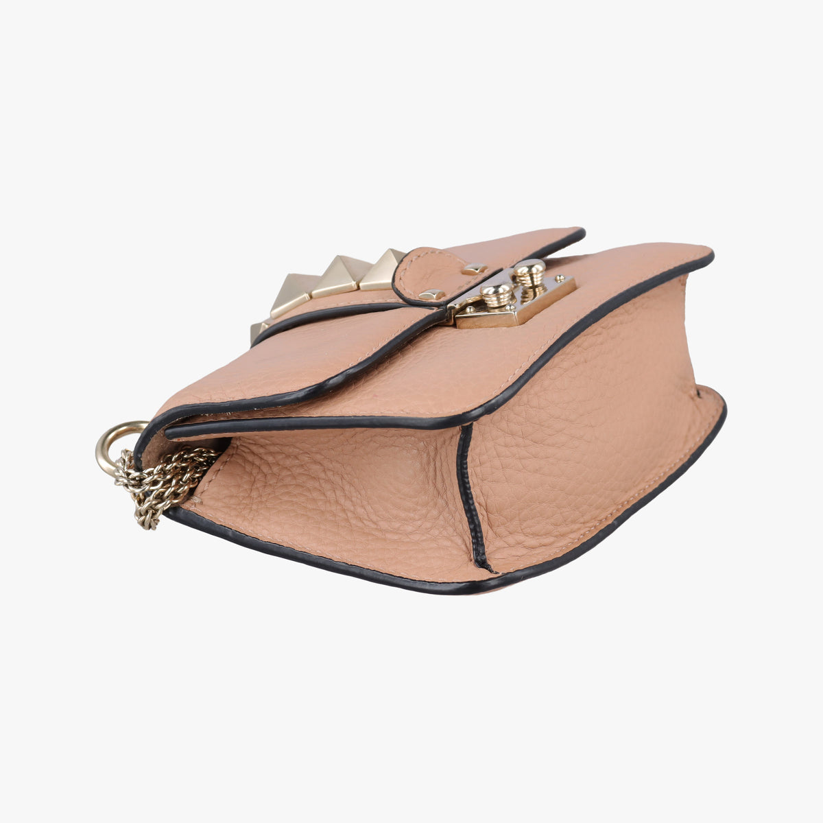 Rockstud Glam Lock Camel Leather BL-K864VSF2ロックスタッズ グラムロック スモール キャメル レザー BL-K864VSF2