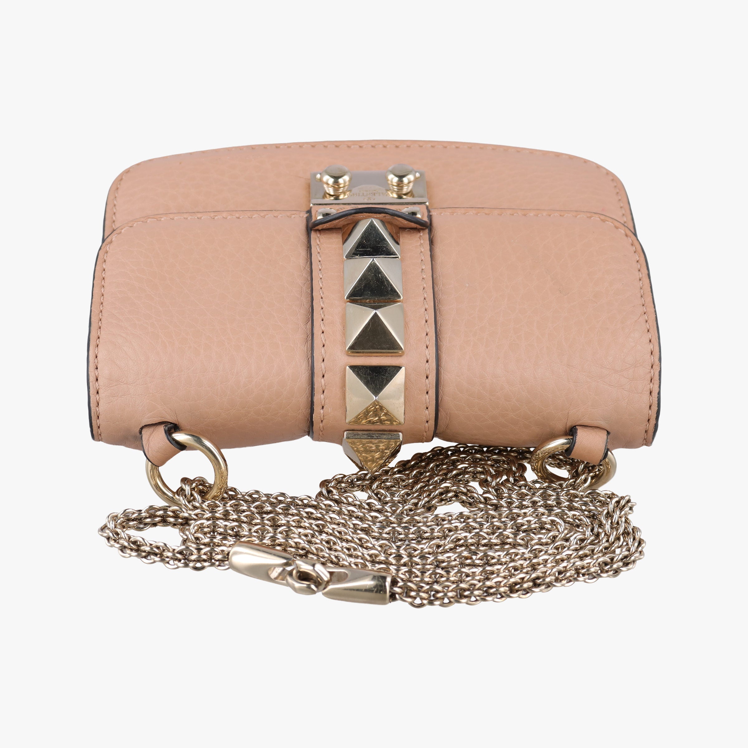 Rockstud Glam Lock Camel Leather BL-K864VSF2ロックスタッズ グラムロック スモール キャメル レザー BL-K864VSF2