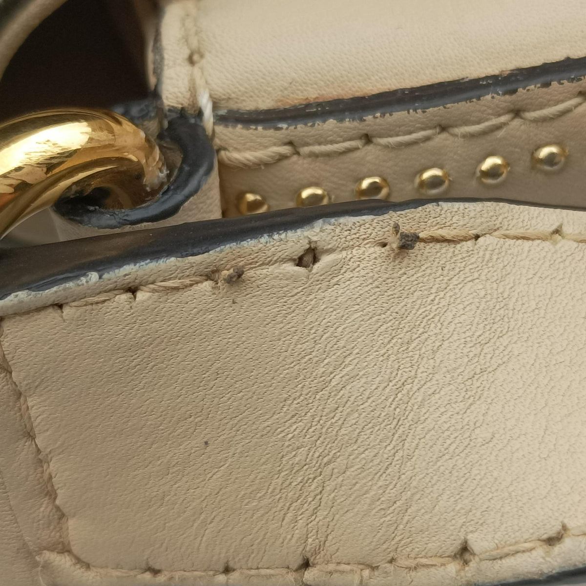Snaffle Bit Beige Leather 263955 D8803619スナッフルビット ベージュ レザー 263955 D8803619