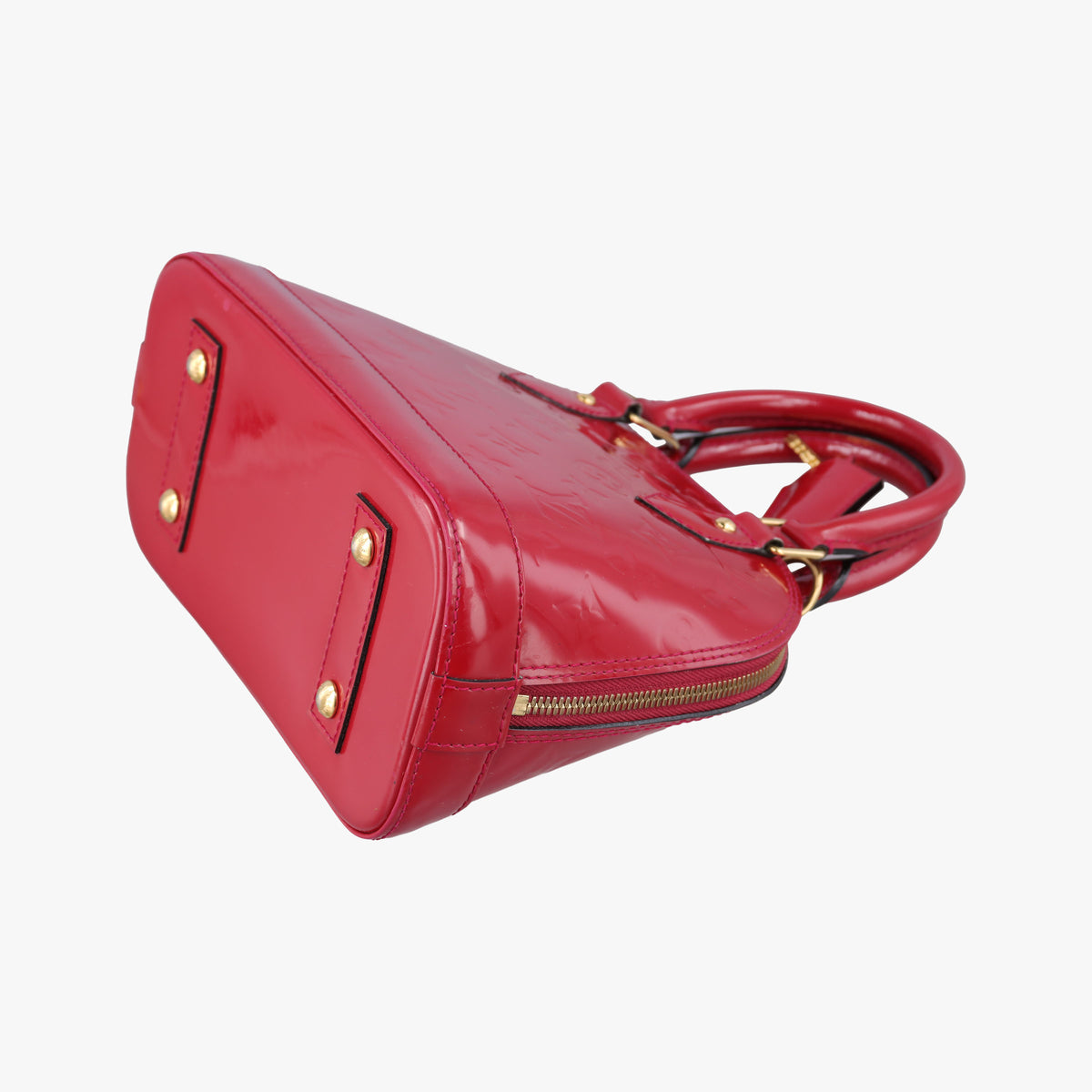 Secondhand Louis Vuitton Alma BB pomme d'amour Vernis M90174 shoulderbag | stylenewstar