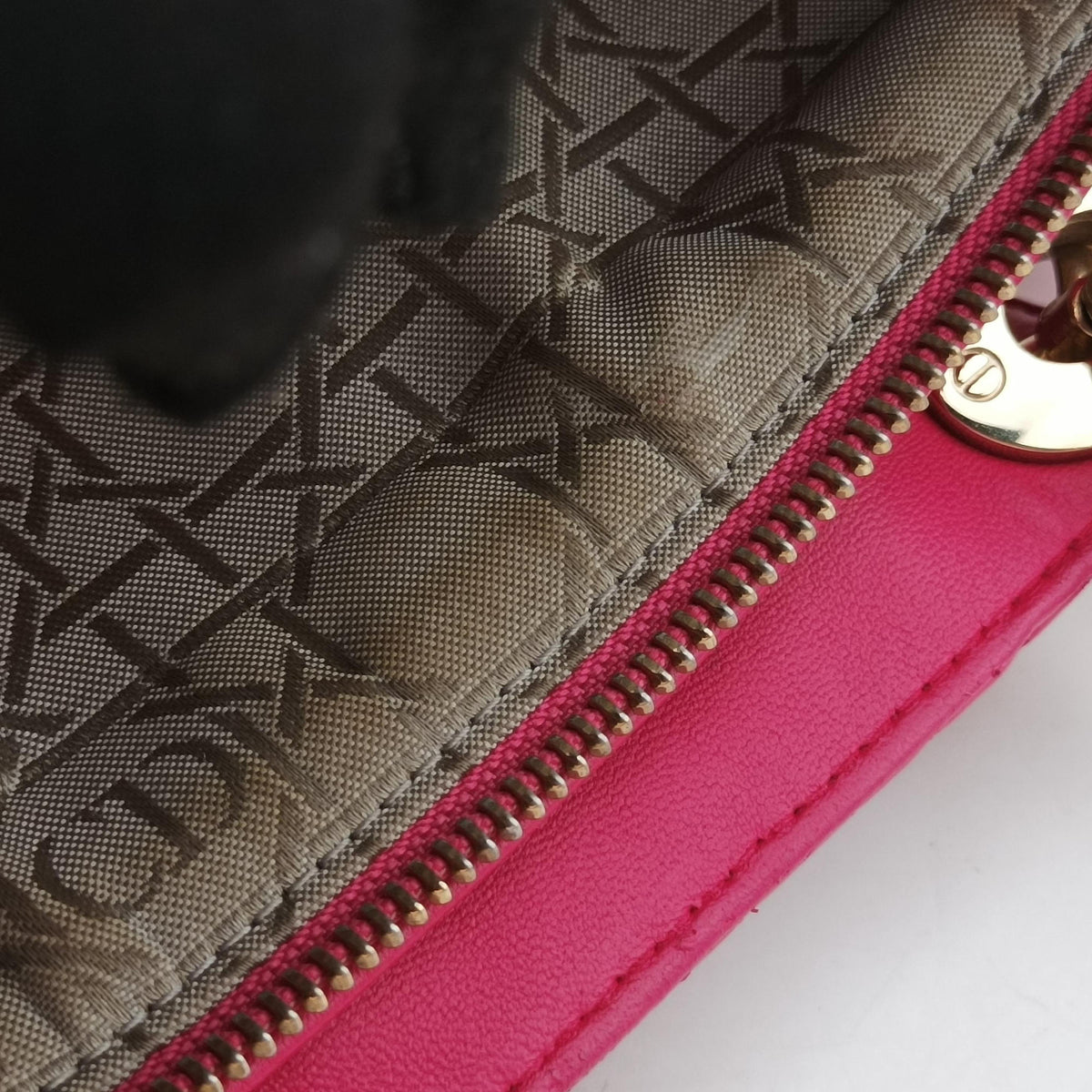 Lady diorRoseLambskin15-BO-0193レディ ディオールローズ ラムスキン15-BO-0193