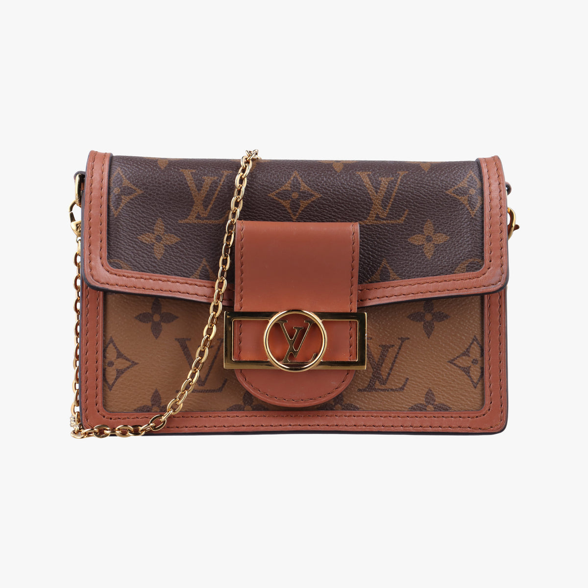 Portefeuille Dauphine Brown Monogram Reverse M68746 IC Chipポルトフォイユ ドーフィーヌ モノグラム/ブラウン モノグラム リバース M68746 ICチップ