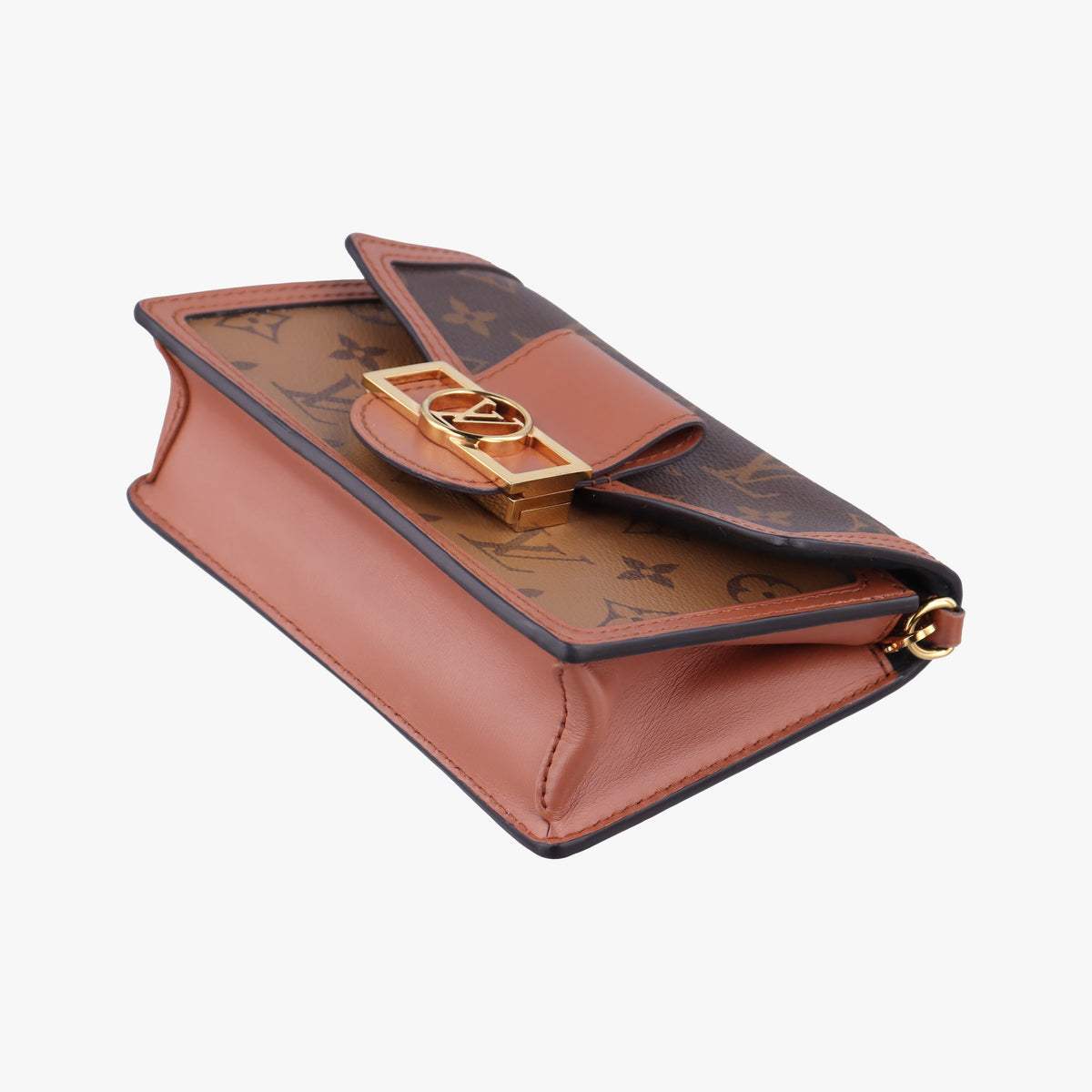 Portefeuille Dauphine Brown Monogram Reverse M68746 IC Chipポルトフォイユ ドーフィーヌ モノグラム/ブラウン モノグラム リバース M68746 ICチップ