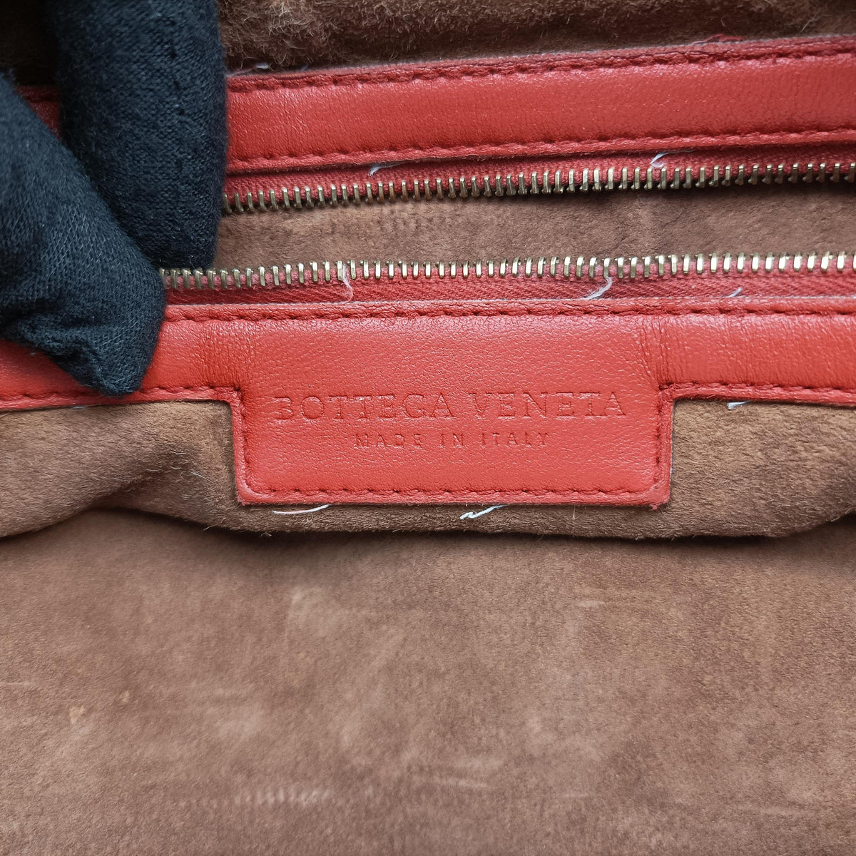 Pre-owned Bottega Veneta Intrecciato Red lambskin handbag | stylenewstar