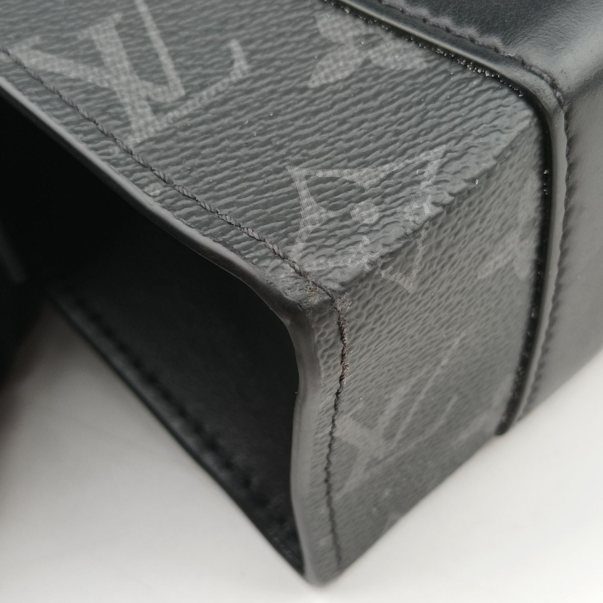 Sac Plat Mini Noir Monogram Eclipse M46453 サックプラ MINI ノワール モノグラム エクリプス M46453