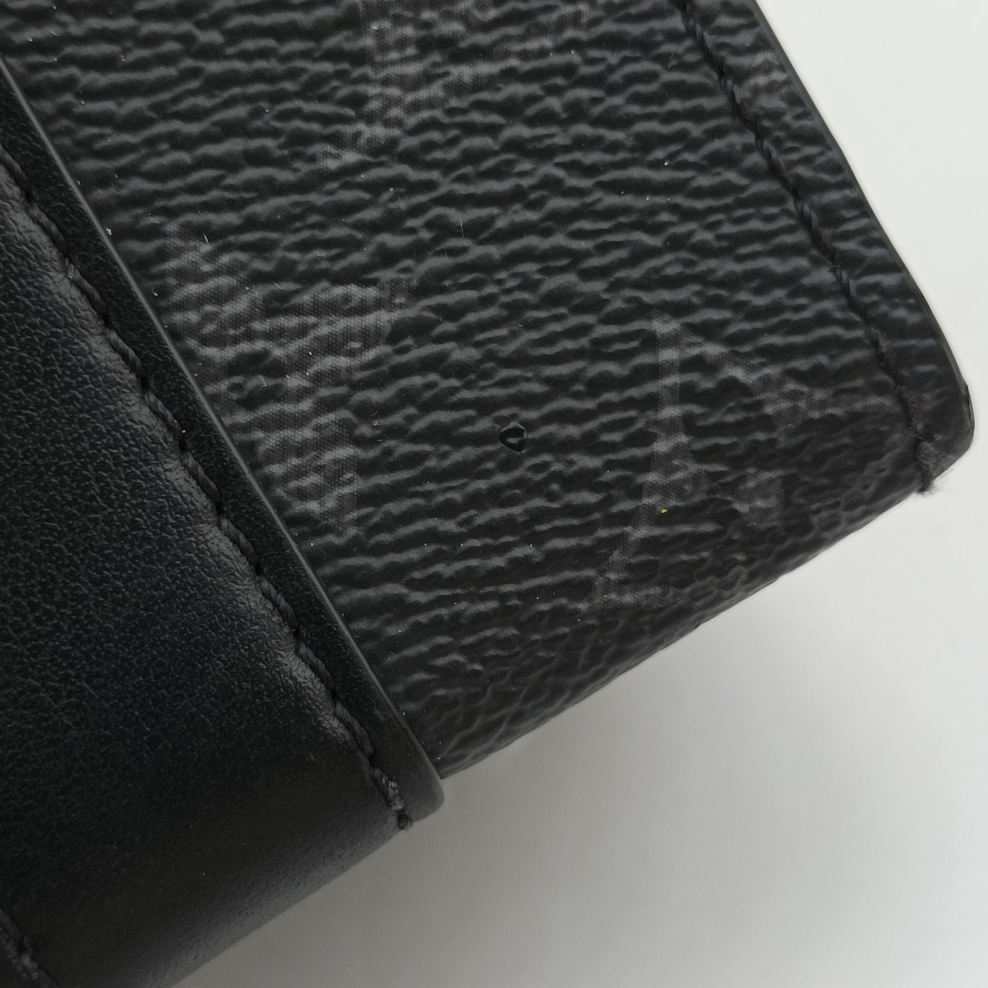 Sac Plat Mini Noir Monogram Eclipse M46453 サックプラ MINI ノワール モノグラム エクリプス M46453