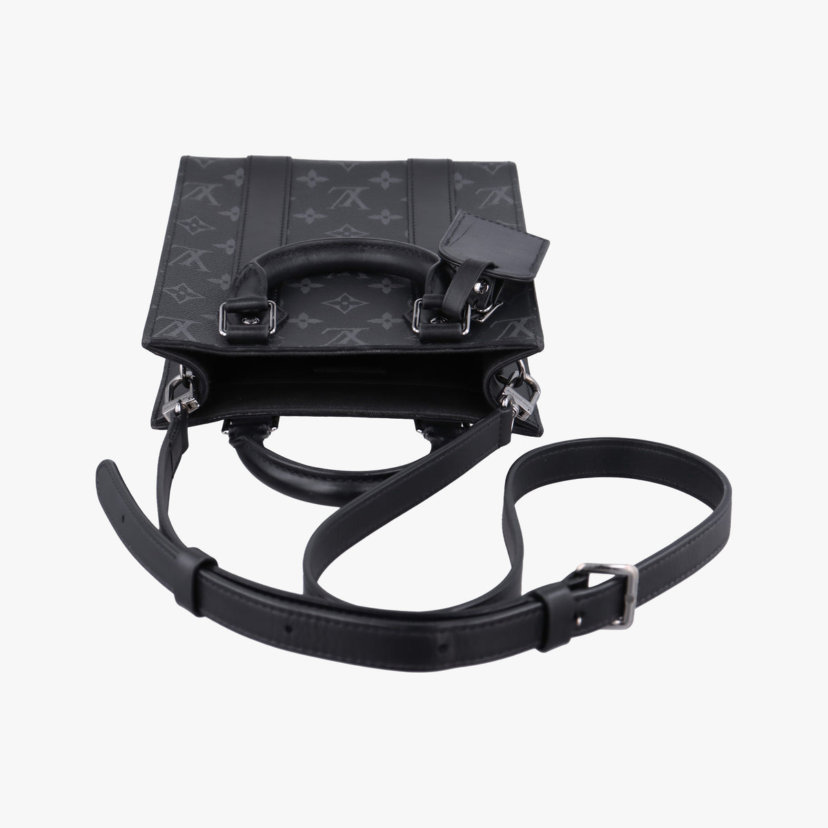Sac Plat Mini Noir Monogram Eclipse M46453 サックプラ MINI ノワール モノグラム エクリプス M46453