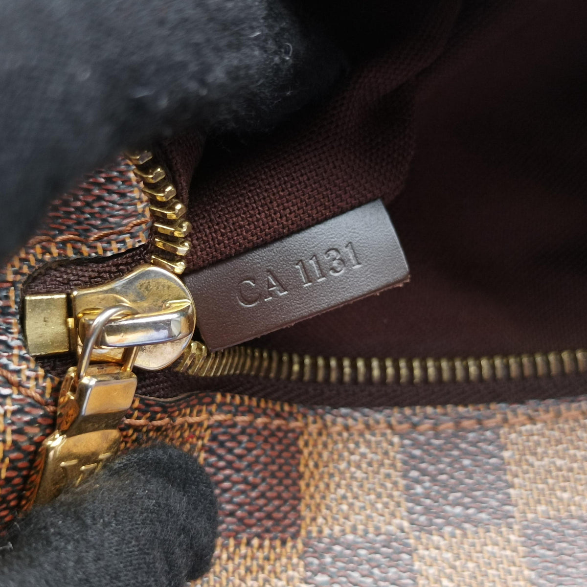 BROOKLYN MM EBENE Damier Canvas N51211 CA1131ブルックリンMM エベヌ ダミエキャンバス N51211 CA1131