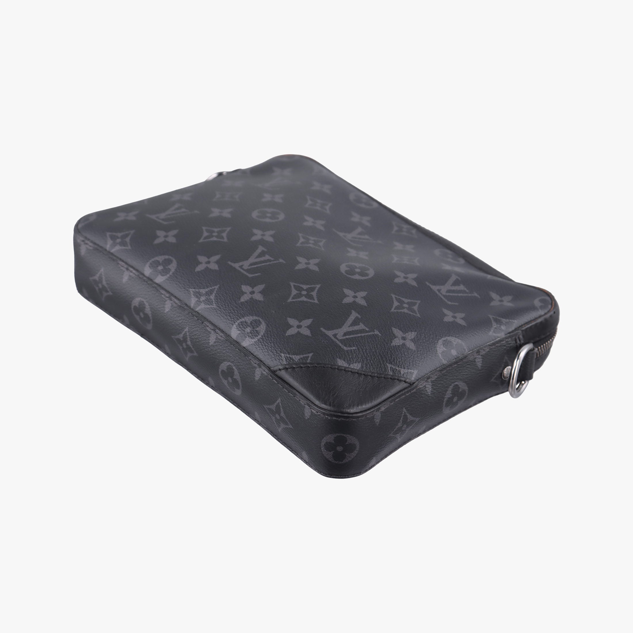 Trio Messenger Gris Monogram Shadow M46603 IC Chipトリオ メッセンジャー グリ モノグラム シャドウ M46603 ICチップ