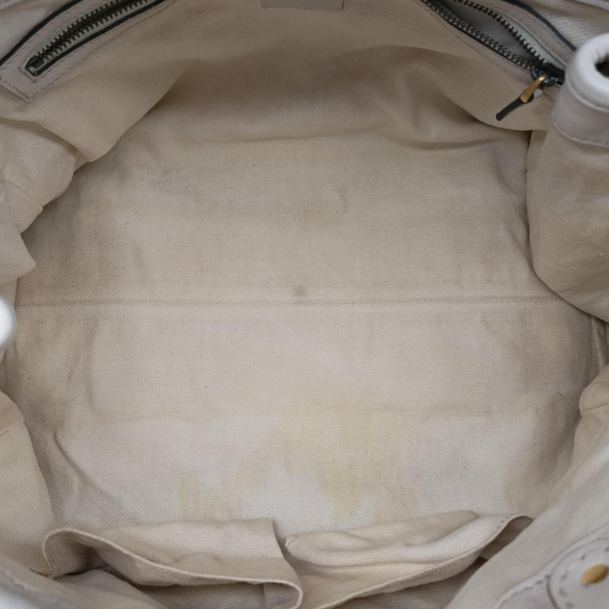 GG Running White×Beige Canvas×Leather 247183 F010861265GGランニング ホワイト×ベージュ キャンバス×レザー 247183 F010861265