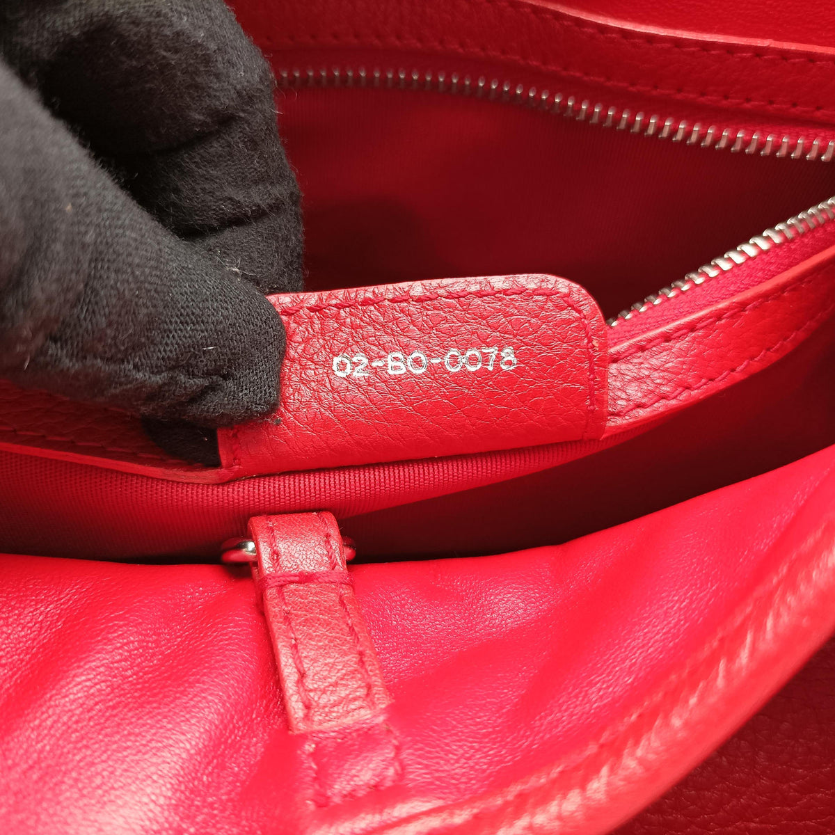 Hobo Red Leather 02-BO-0078ホーボー レッド レザー 02-BO-0078