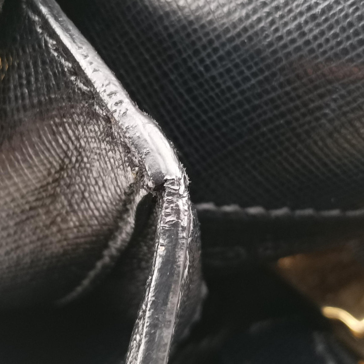 Galleria Black SAFFIANO Leather BN2274 117ガレリア ブラック サフィアーノレザー BN2274 117