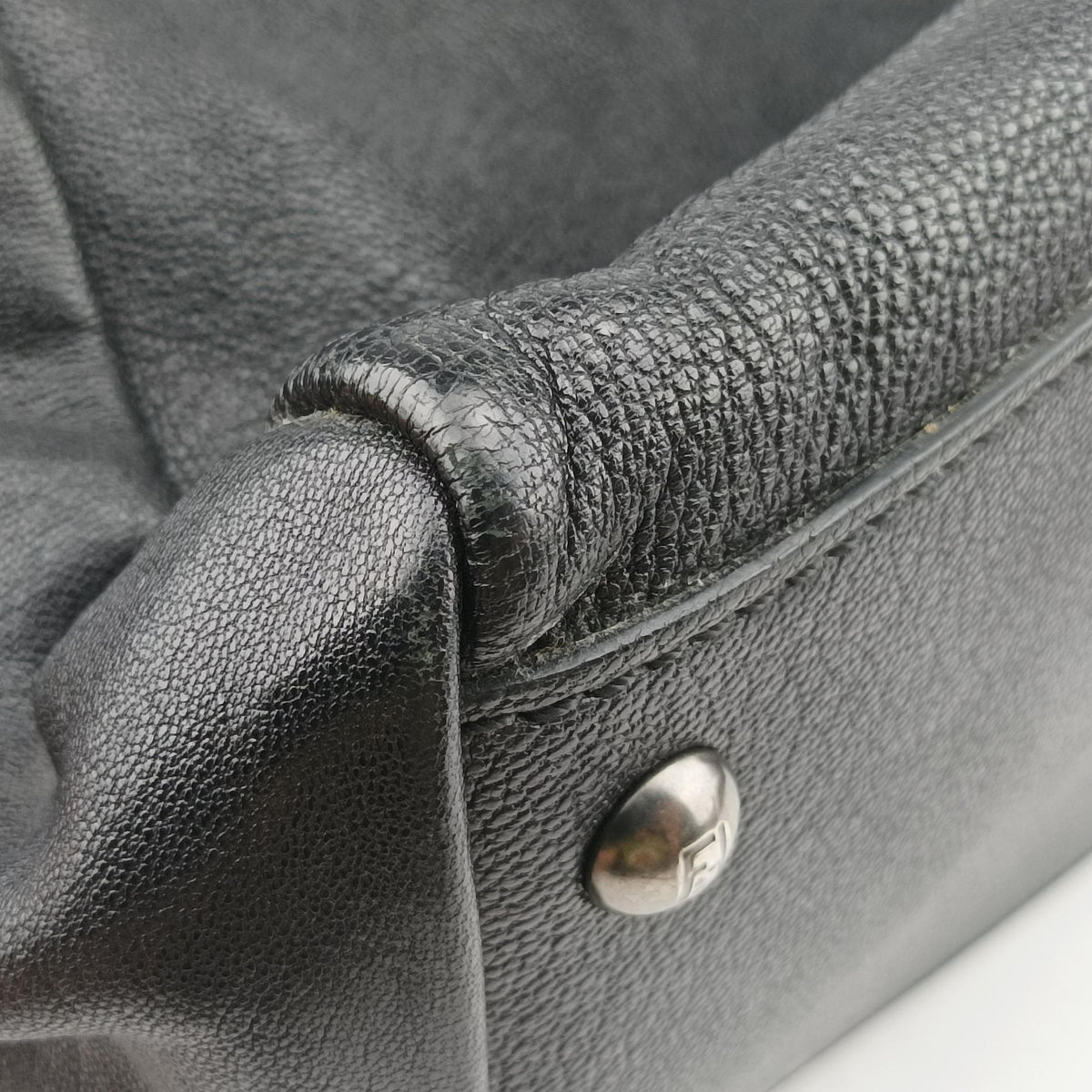 PEEKABOO Large Black Leather 8BN210 8BN210-BKK-119.2516ピーカブー ラージ ブラック レザー 8BN210 8BN210-BKK-119.2516
