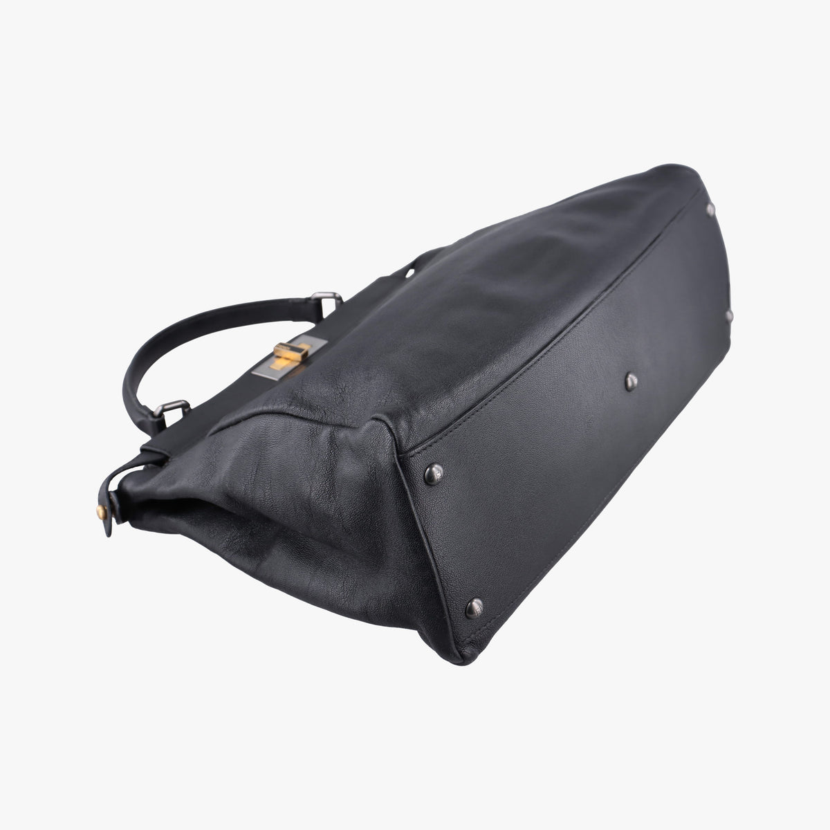 PEEKABOO Large Black Leather 8BN210 8BN210-BKK-119.2516ピーカブー ラージ ブラック レザー 8BN210 8BN210-BKK-119.2516
