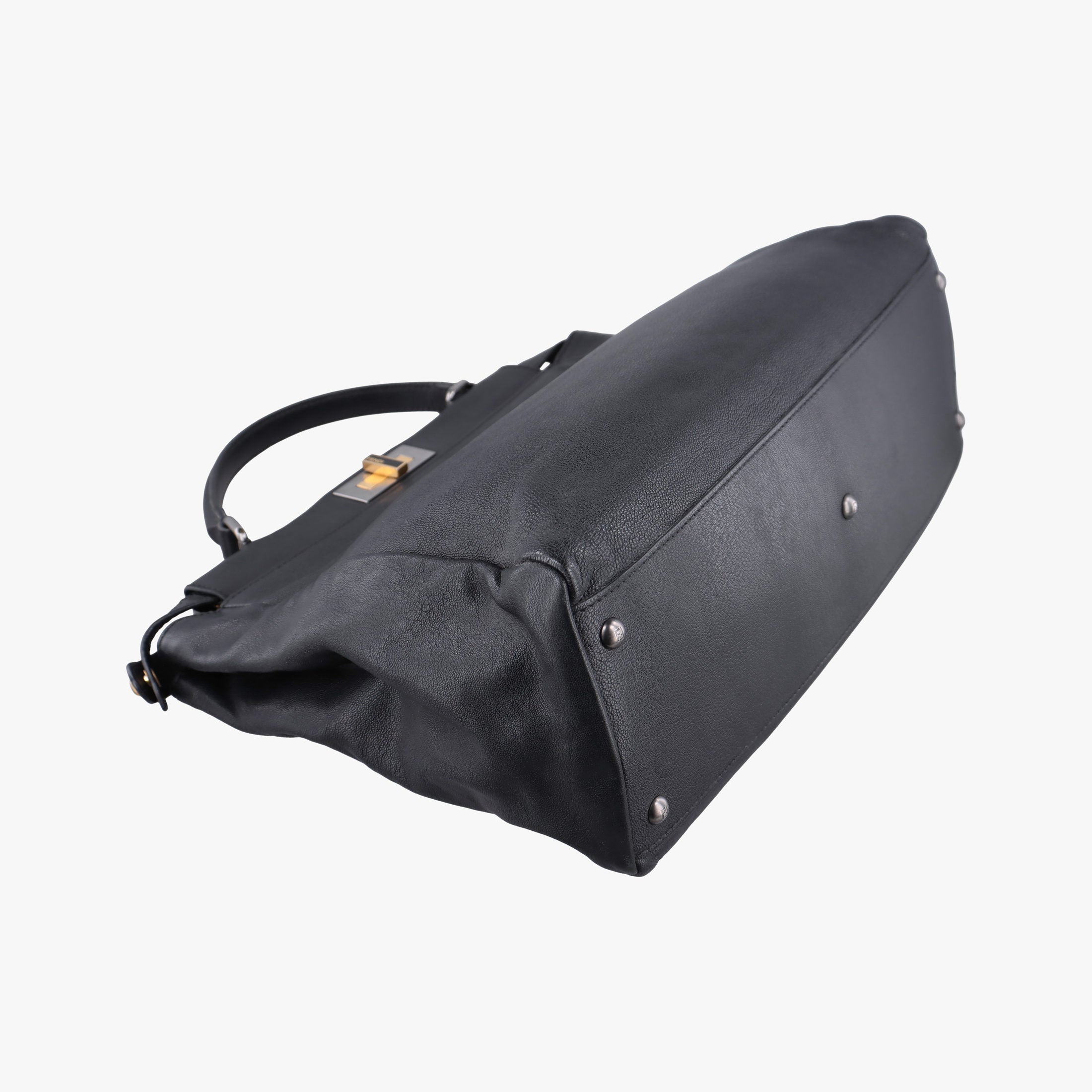 PEEKABOO Large Black Leather 8BN210 8BN210-BKK-119.2516ピーカブー ラージ ブラック レザー 8BN210 8BN210-BKK-119.2516