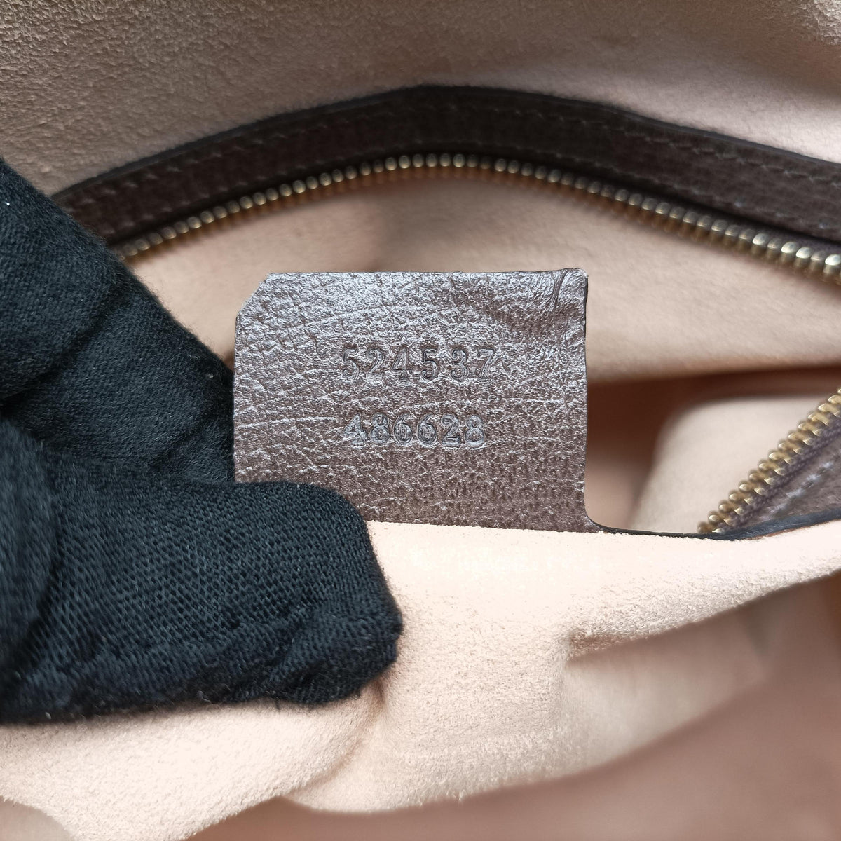 Pre-owned Gucci Ophidia Beige×Brown PVC coated canvas×Leather 524537 shoulderbag | stylenewstar