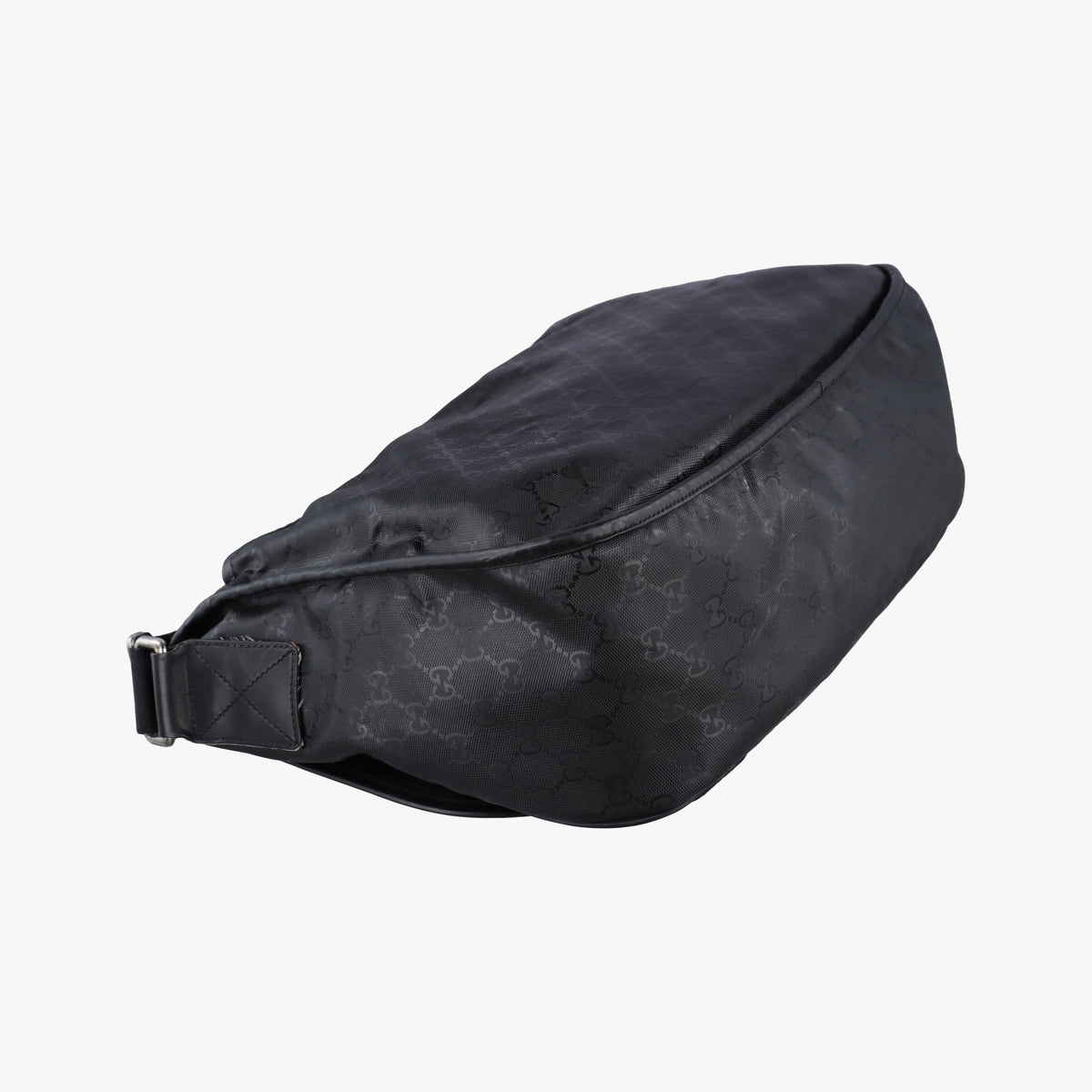 GG Imprime Messenger Black PVC coated canvas 201725 C5979253GGインプリメ メッセンジャー ブラック PVCコーティングキャンバス 201725 C5979253