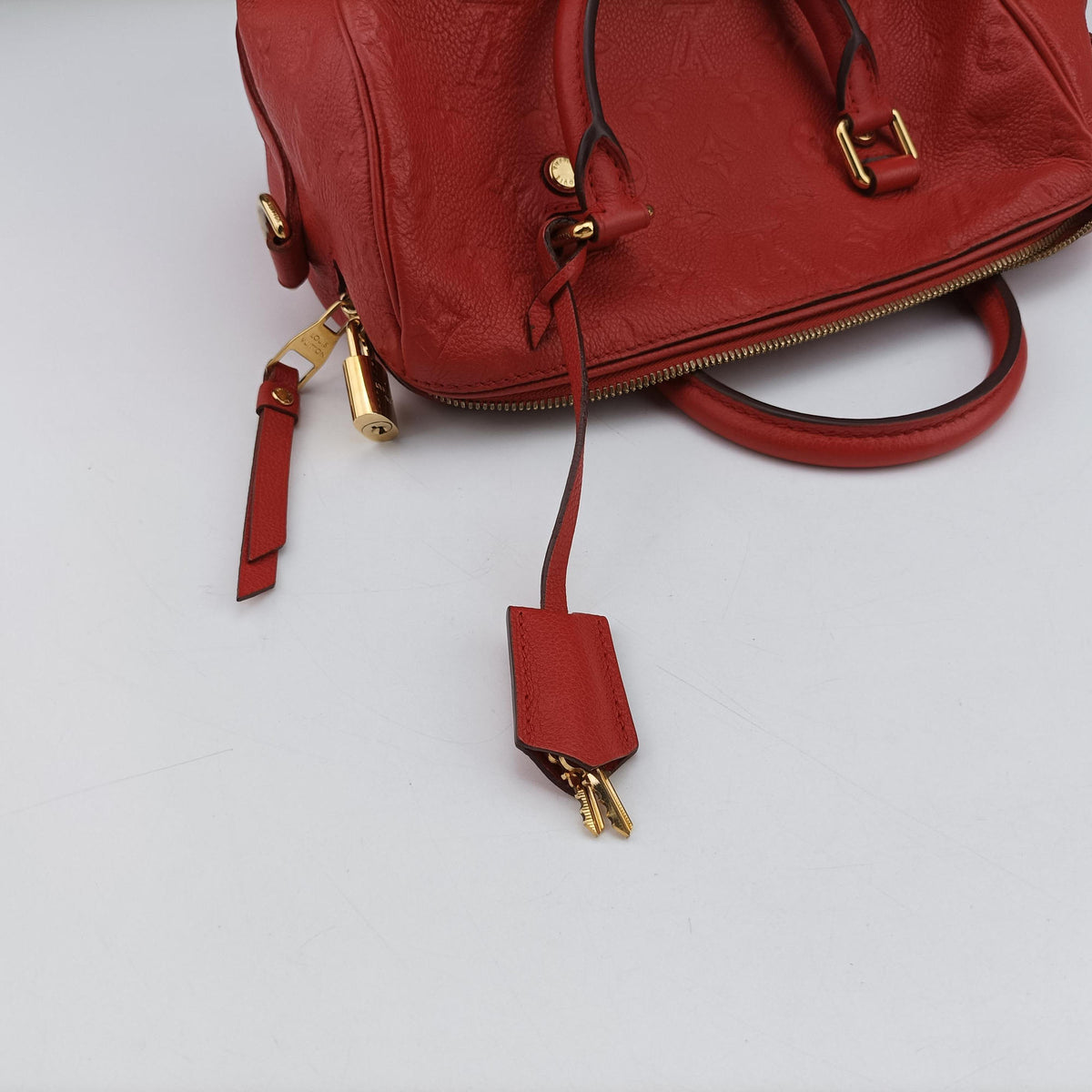 Pre-owned Louis Vuitton Speedy Bandouliere 25 Orian Monogram Empreinte M40758 shoulderbag | stylenewstar