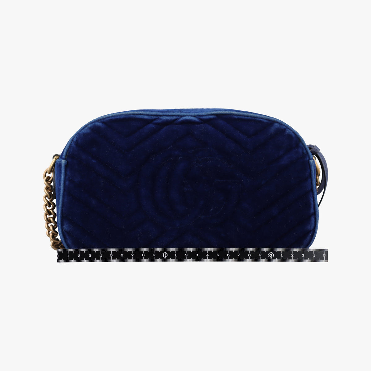 GG Marmont Blue velour 447632 H024258257GGマーモント ブルー ベロア 447632 H024258257