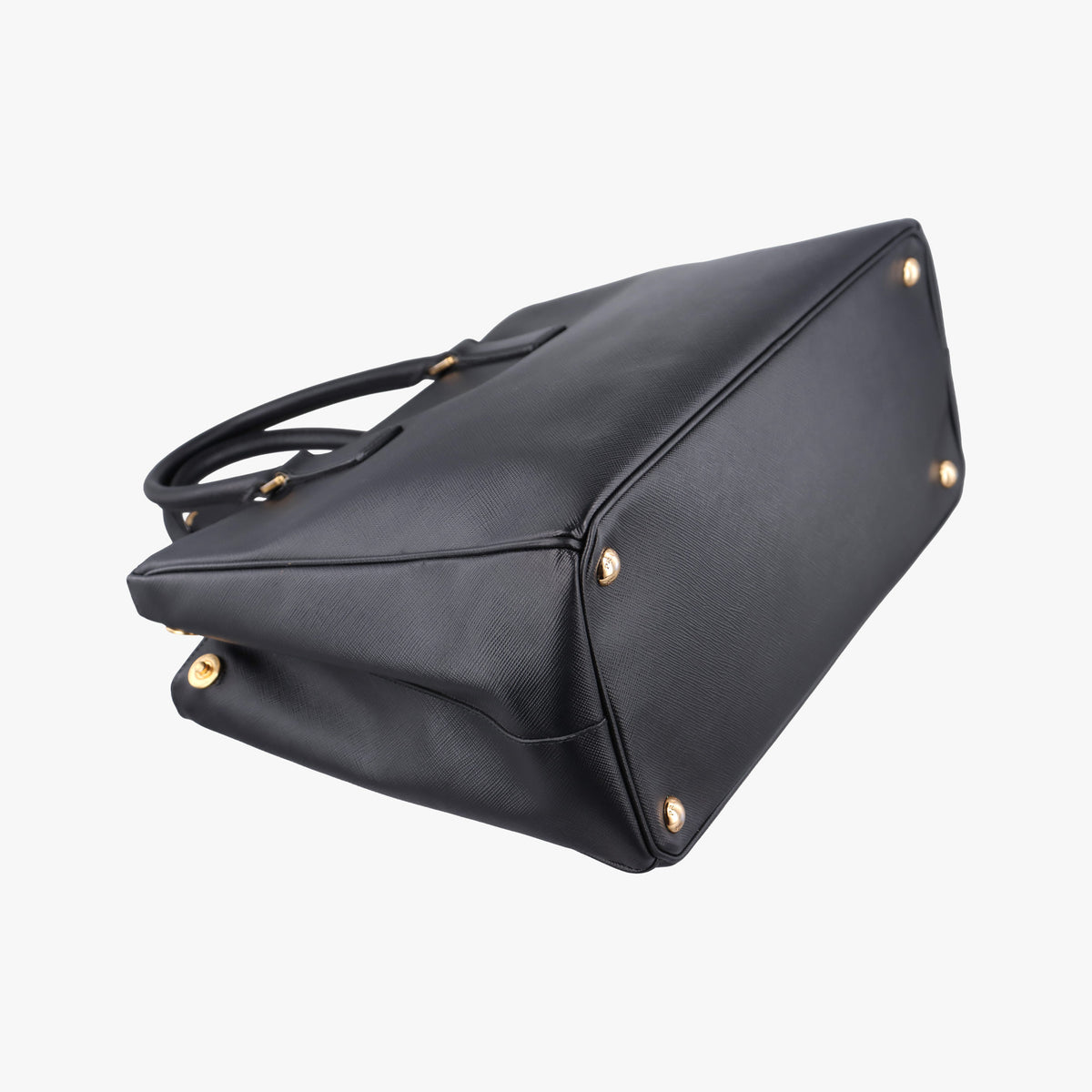 Pre-owned Prada Galleria Black SAFFIANO Leather BN2274 shoulderbag | stylenewstar