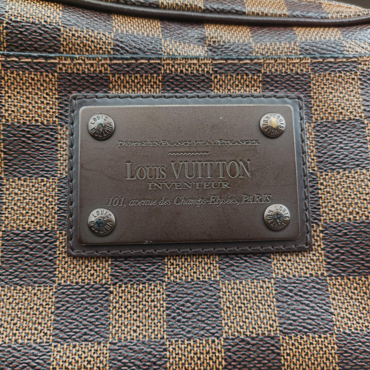 Bum Bag Brooklyn EBENE Damier Canvas N41101 CA4102バム バッグ ブルックリン エベヌ ダミエキャンバス N41101 CA4102