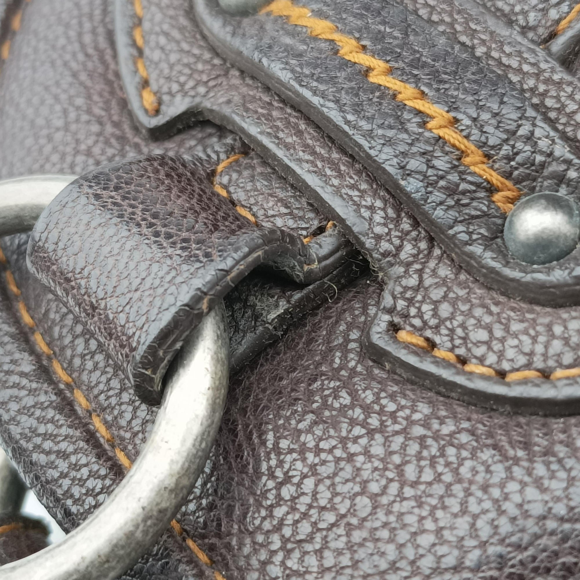 Trotter Brown Canvas × Leather 07-BO-0036トロッター ブラウン キャンバス × レザー 07-BO-0036