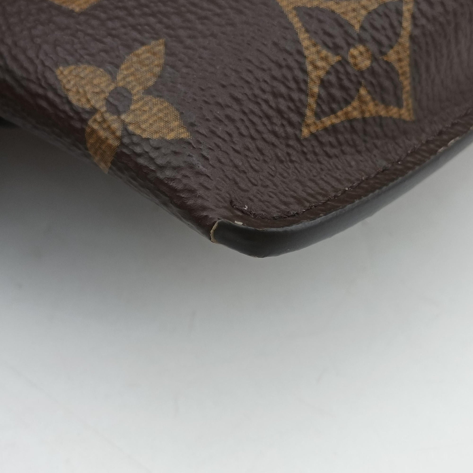 Padlock on strap Brown Monogram canvas×calf leather M80763 IC Chip パドロックオンストラップ モノグラム/ブラウン×ブラウン モノグラムキャンバス×カーフレザー M80763 ICチップ