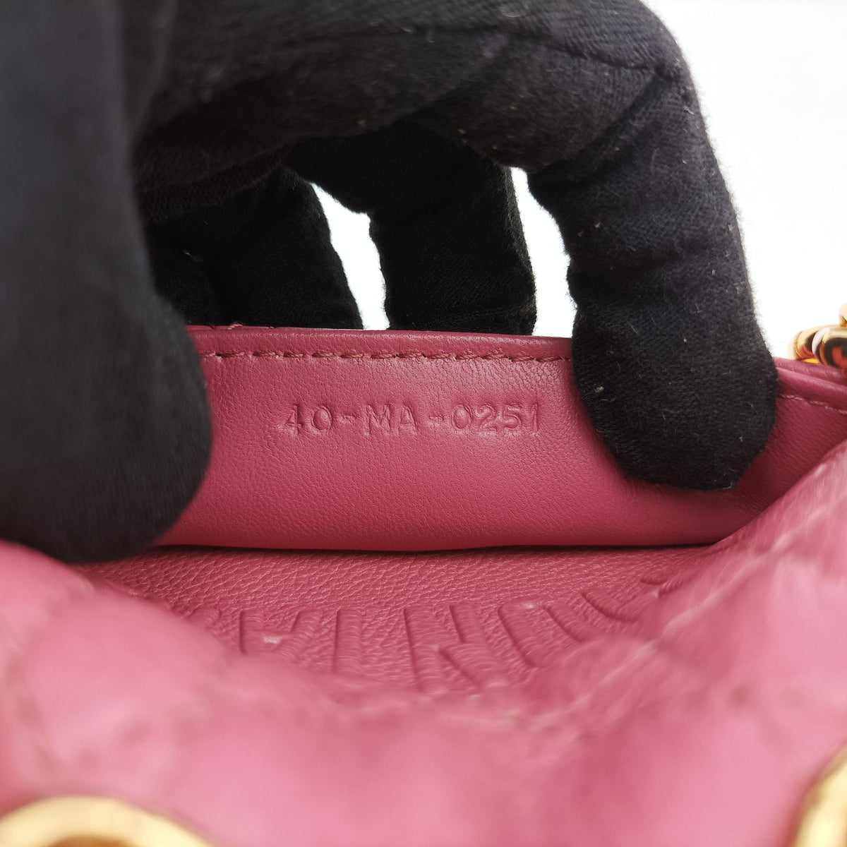 Caro micro Pink Leather 40-MA-0251カロ マイクロ ピンク レザー 40-MA-0251