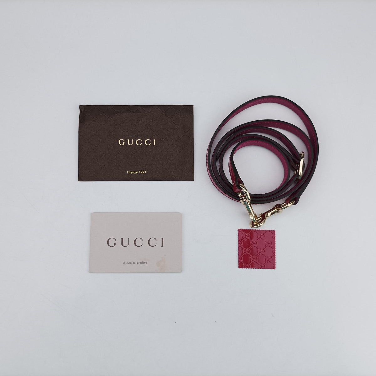 Pre-owned Gucci Microguccissima Rose Patent Leather 309617 shoulderbag | stylenewstar