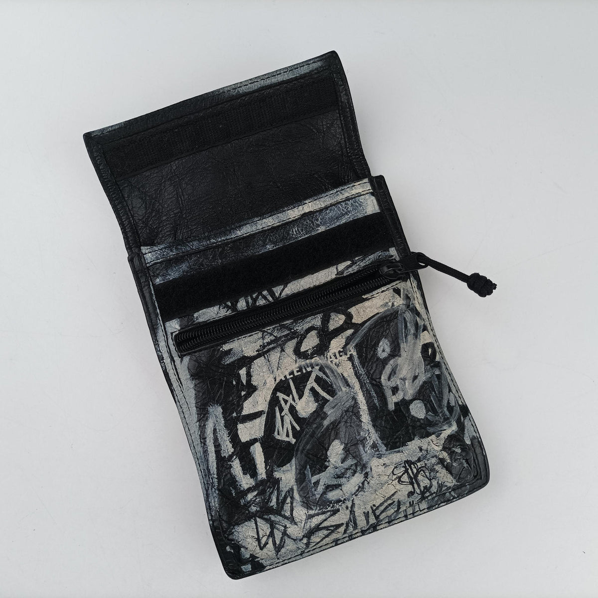 Explore Black×White Lambskin 655982.1090.O.527277エクスプローラー ブラック×ホワイト ラムスキン 655982.1090.O.527277