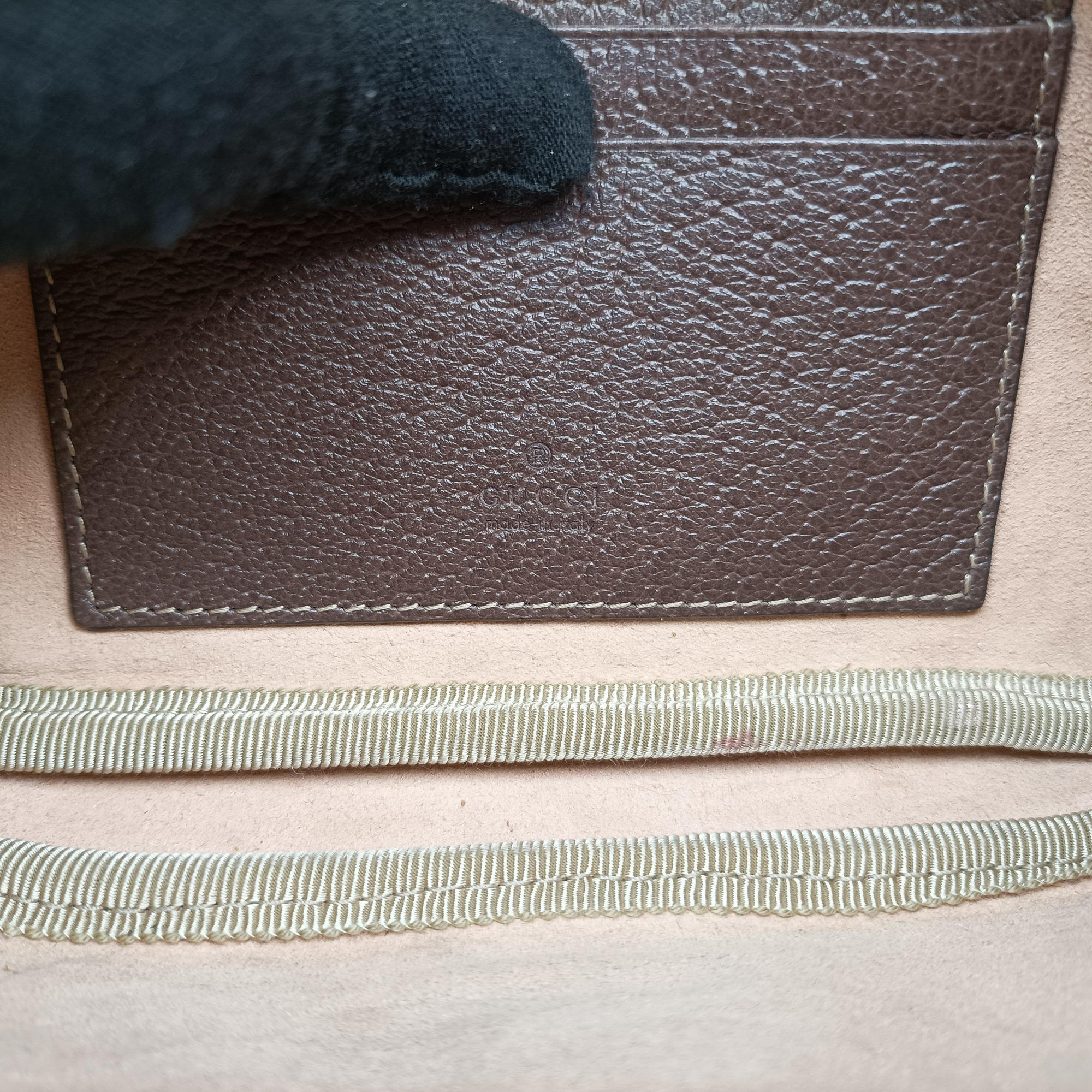Ophidia Brown PVC coated canvas 519308 オフィディア ブラウン PVCコーティングキャンバス 519308