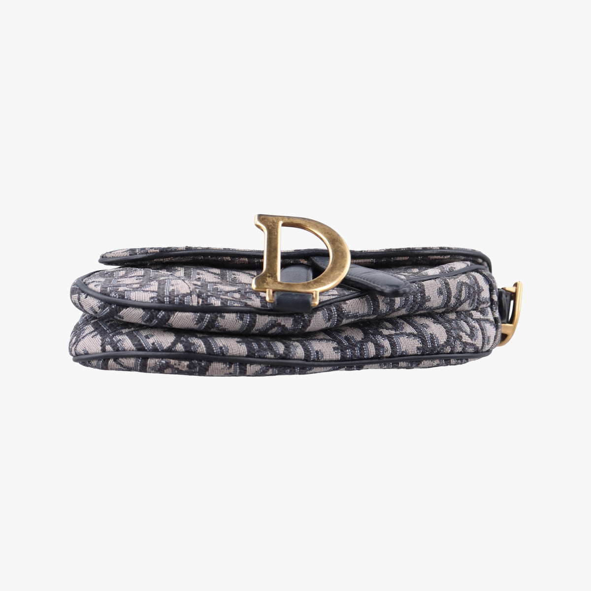 Saddle Navy Jacquard × Leather 03-RU-1108サドル ネイビー ジャガード×レザー 03-RU-1108