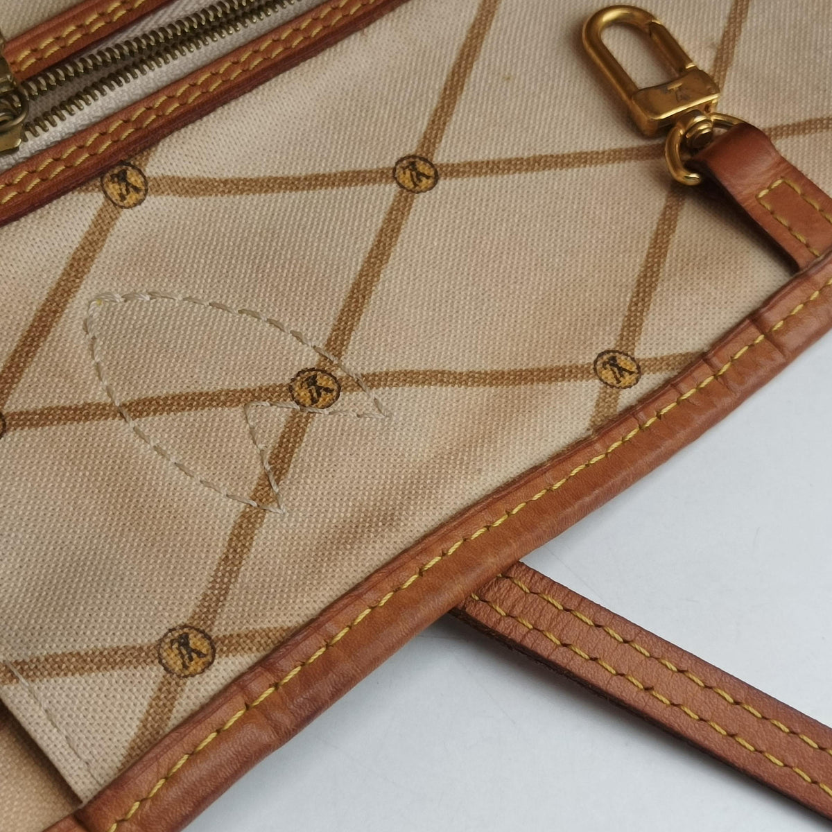 Vintage Louis Vuitton Neverfull MM Summer Trunk brown×Multicolor Monogram Canvas M41390 handbag | stylenewstar