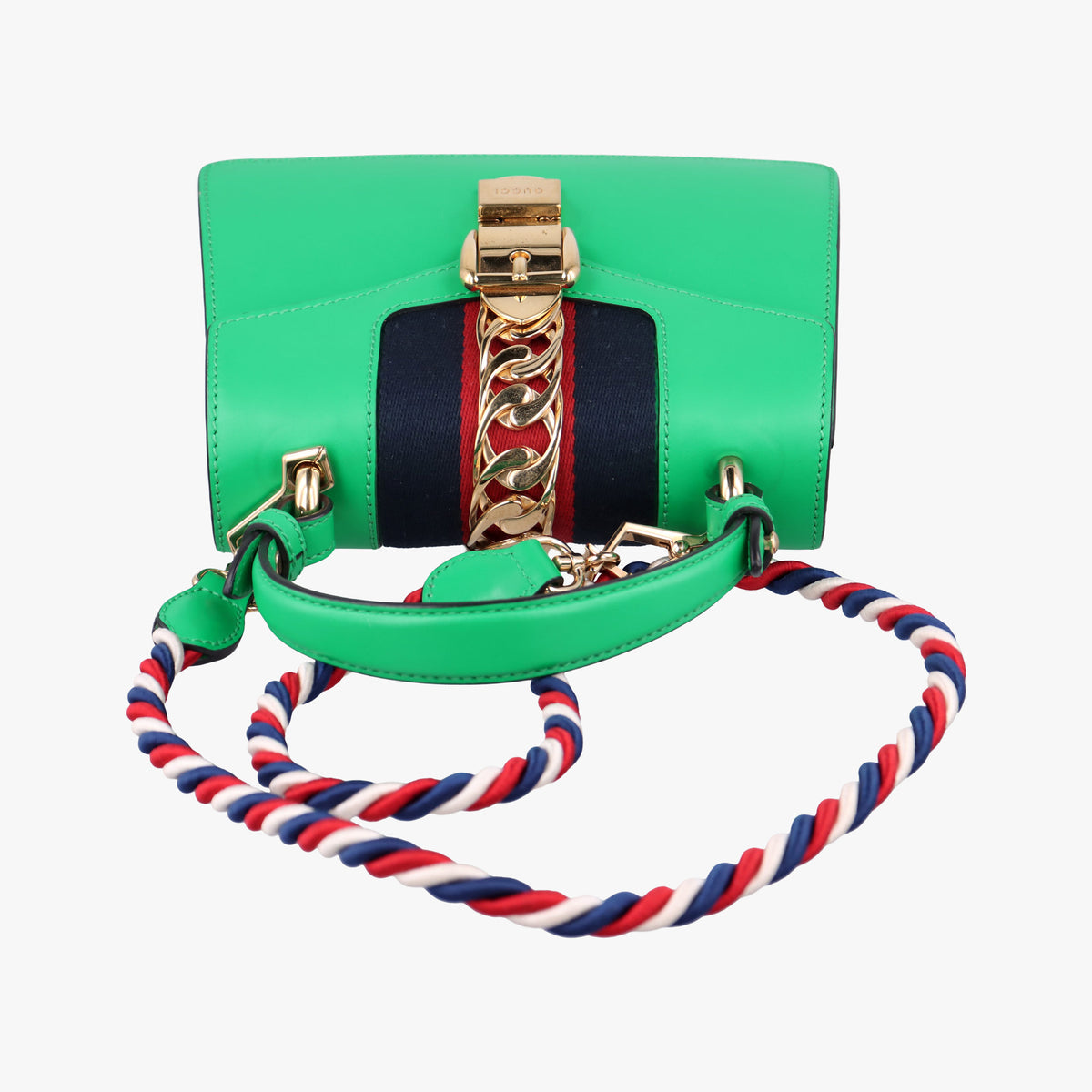 Sylvie Green Leather 470270 I021312197シルヴィ グリーン レザー 470270 I021312197