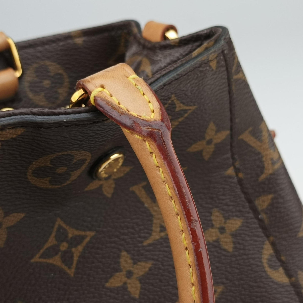 Pre-owned Louis Vuitton Montaigne BB Brown Monogram Canvas M41055 shoulderbag | stylenewstar