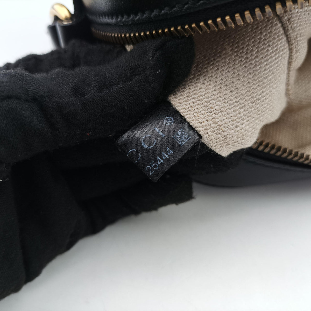 Pre-owned Gucci Bee Web Black Leather 412008 shoulderbag | stylenewstar