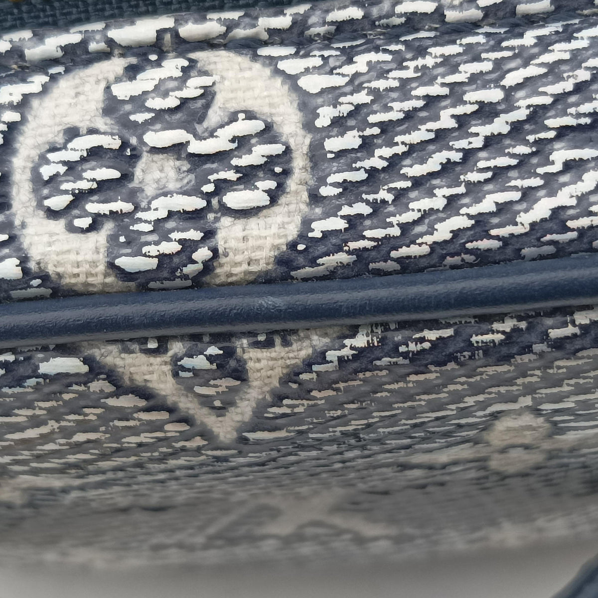 Micro Vanity Gray×Blue MONOGRAM JACQUARD DENIM M82467 IC Chipマイクロ バニティ グレー×ブルー モノグラム ジャカード デニム M82467 ICチップ