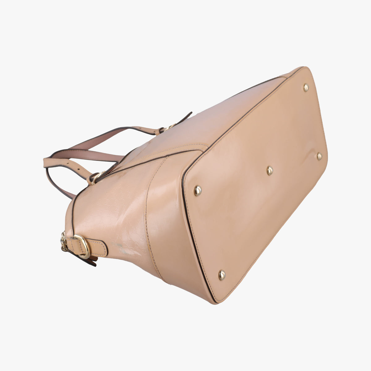 Microguccissima Beige Patent Leather 309614 D014105809マイクログッチシマ ベージュ パテント 309614 D014105809